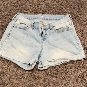 Old Navy Light Blue Wash Jean Shorts